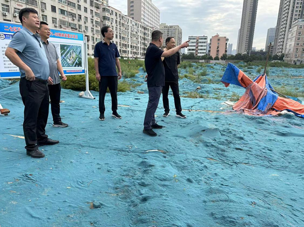 爱游戏在线登录官网-爱游戏(中国)党委委员、副总经理张岩到侯寨新镇区安置区调研项目建设工作